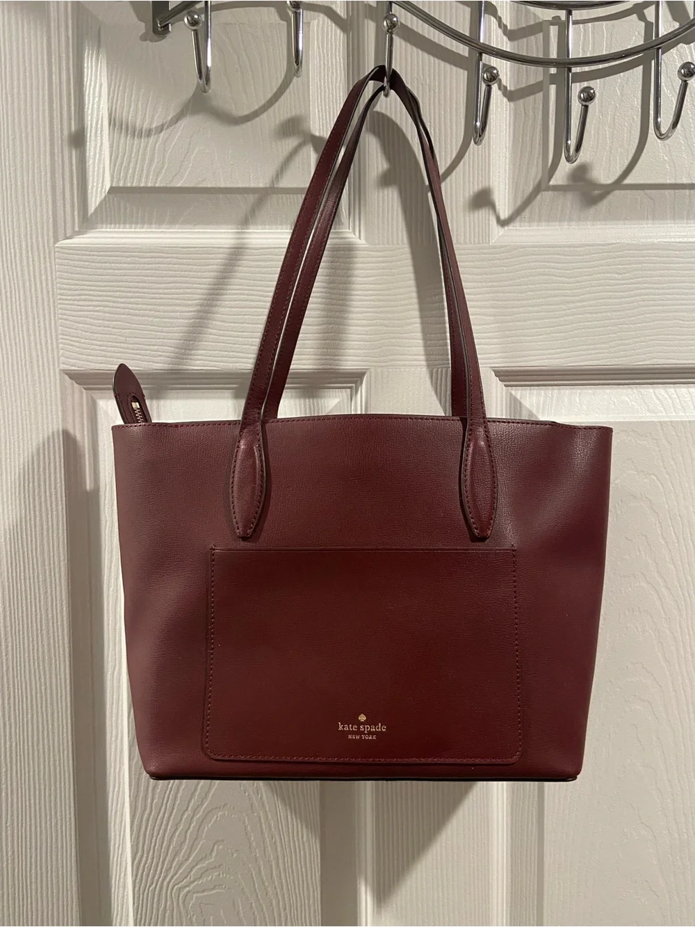 ♠️ Kate Spade Adel Large Tote - Burgundy ♠️